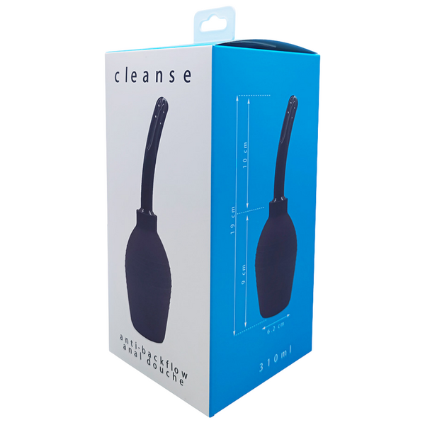 Cleanse Medical Grade Silicone Anti-Backflow Anal Douche 310ml > Essentials > Douches