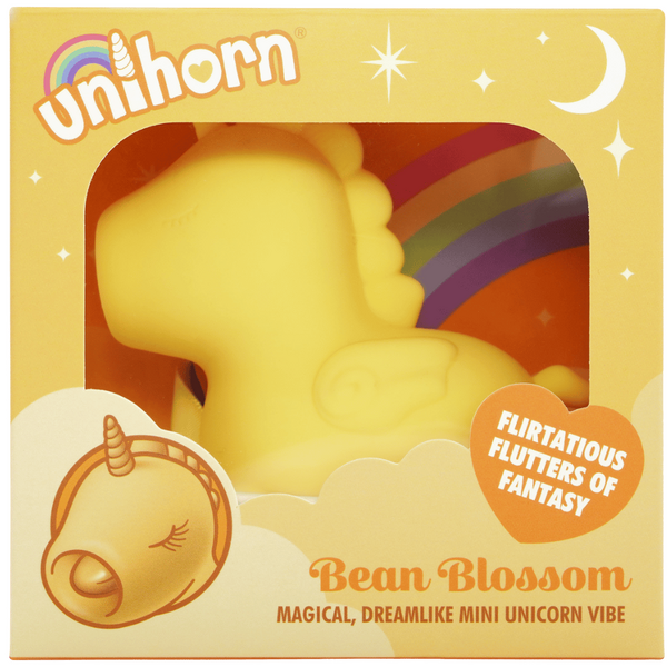 Unihorn Bean Blossom Flickering Tongue Unicorn Vibe – Playful Vibrator > Sex Toys For Ladies > Clitoral Vibrators and Stimulators