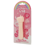 Unihorn Heart Throb USB Rechargeable Compact Silicone Bullet Vibrator with 10 Speeds > Sex Toys For Ladies > Clitoral Vibrators and Stimulators