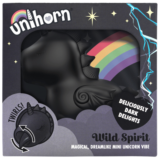 Wild Spirit The Lashing Tongue One – Mini Unicorn Vibrator with 10 Speeds and Motions > Vibrators > Ladies > Clitoral Vibrators and Stimulators