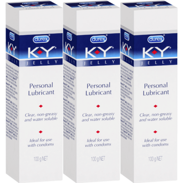 K-Y Personal Lubricant 3-Pack – Moisturizing Intimate Gel One Size > Lube > Water Based