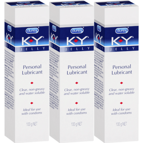 K-Y Personal Lubricant 3-Pack – Moisturizing Intimate Gel One Size > Lube > Water Based