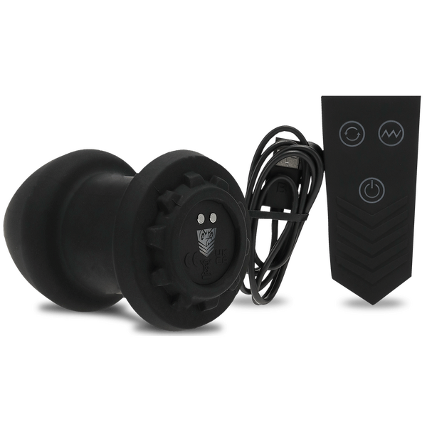 Robo Rimmer X – Dual Engine Tapered Vibrating Plug - 4 Inch Insertable > Anal Range > Vibrating Butt Plugs