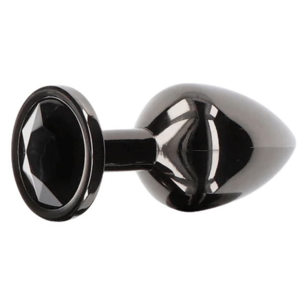 Taboom Butt Plug With Diamond Jewel Small – Lightweight Aluminium Butt Plug > Anal Range > Jewel Butt Plugs
