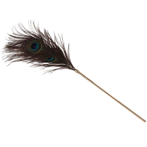 Taboom Dona Peacock Tickler – Elegant Feather Sensation Toy > Bondage Gear > Ticklers