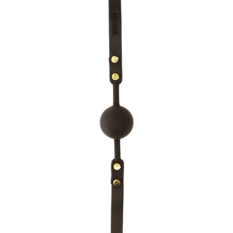 TABOOM Ball Gag – Adjustable Vegan PU Leather Bondage Accessory > Bondage Gear > Gags and Bits