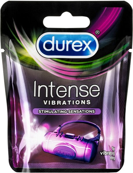 Durex Play Vibrations – Ring Stimulator with Powerful Sensations and 20-Minute Runtime One Size > Cock Ring > Vibrating