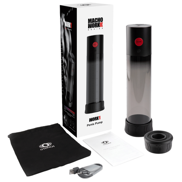 Macho Work 1 – Luxury Stepless Suction Penis Pump > Pumps > Penis Pumps Electric