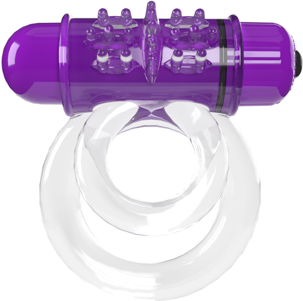 Double O 6 4B Low Pitch Bass (Grape) > Cock Ring > Vibrating
