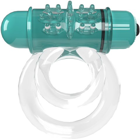 Double O 6 4B Low Pitch Bass (Kiwi) > Cock Ring > Vibrating