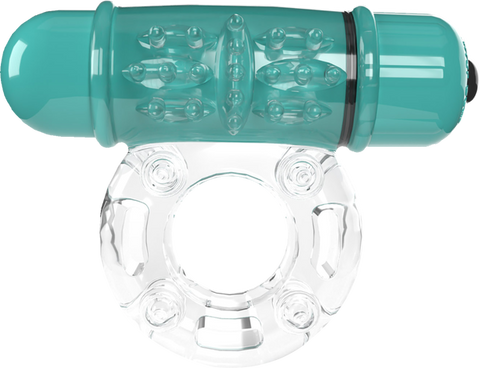 Owow 4B Low Pitch Bass (Kiwi) > Cock Ring > Vibrating