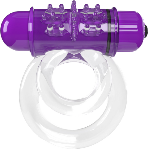 Double O 6 4T High Pitch Treble (Grape) > Cock Ring > Vibrating