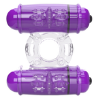 Double Wammy 4T – High Pitch Treble Vibrating Cock Ring with 5 Speeds and Pulse Pattern > Sex Toys > Couples Toys