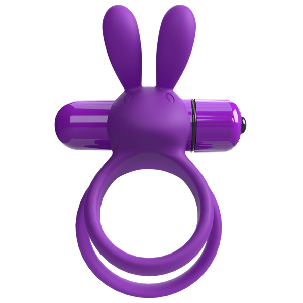 ScreamingO 4T Ohare XL Vibrating Rabbit Ears Cock Ring - Grape Main image