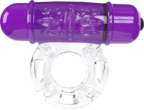 Owow 4T High Pitch Treble (Grape) > Cock Ring > Vibrating