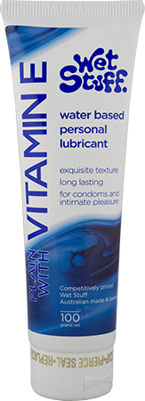 Wet Stuff Plain Enriched With Vitamin E – Water-Based Lubricant 100g > Lube > Water Based