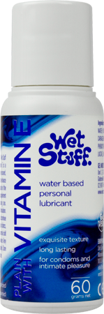 Wet Stuff Plain Enriched With Vitamin E – Water-Based Lubricant > Lube > Water Based