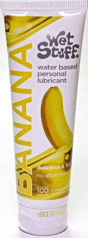 Wet Stuff Banana – Edible Silky Lubricant 100g Tube One Size > Lube > Flavoured