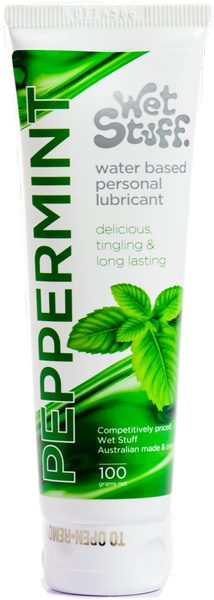 Wet Stuff Peppermint Tingle – Cooling Personal Lubricant Gel 100g One Size > Lube > Flavoured