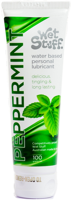 Wet Stuff Peppermint Tingle – Cooling Personal Lubricant Gel 100g One Size > Lube > Flavoured