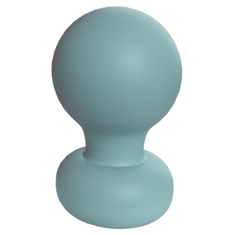 Cuties - Palmy Rechargeable Mini Palm Vibe (Powder Blue) > Sex Toys > Couples Toys