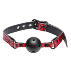 Crimson Tied Breathable Ball Gag – Perforated Comfortable Breathable Ball Gag > Bondage Gear > Gags and Bits