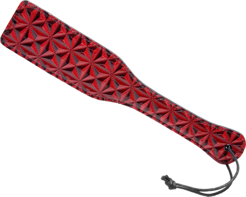 Crimson Tied Steel Enforced Spanking Paddle – Stiff Faux Leather Paddle > Bondage Gear > Paddles