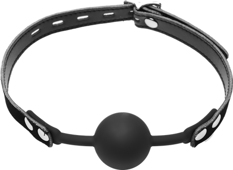 Premium Hush Locking Silicone Ball Gag – Comfort Silicone Ball Gag > Bondage Gear > Gags and Bits