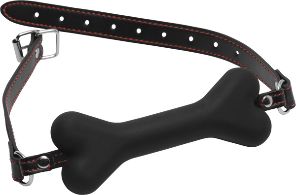 Hound Adjustable Dog Bone Gag – Silicone Bit Gag > Bondage Gear > Gags and Bits