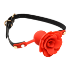 Blossom Gag Silicone Rose Gag – Plush Silicone Ball Gag > Bondage Gear > Gags and Bits