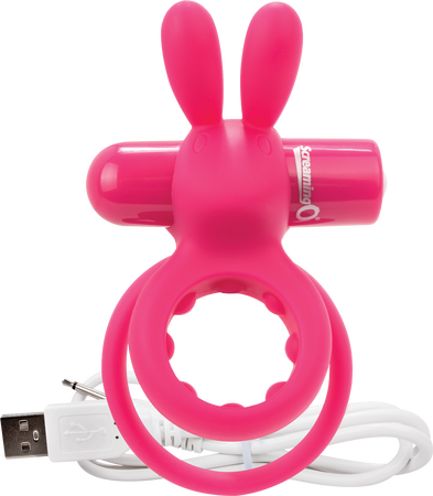 Charged Ohare – Rechargeable Double Cock Ring Rabbit Vibrator > Sex Toys > Couples Toys