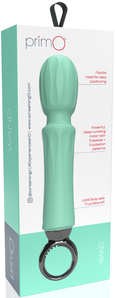 Screaming O PrimO Wand – Rechargeable Portable Wand Vibrator with 5+5 Vibration Functions > Sex Toys > Massage Wands