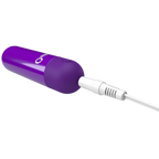 Rechargeable Bullet Vibrator (Purple) – Waterproof with 3 Speeds and Pulse Pattern Personal Massager > Vibrators > Mini Vibrators