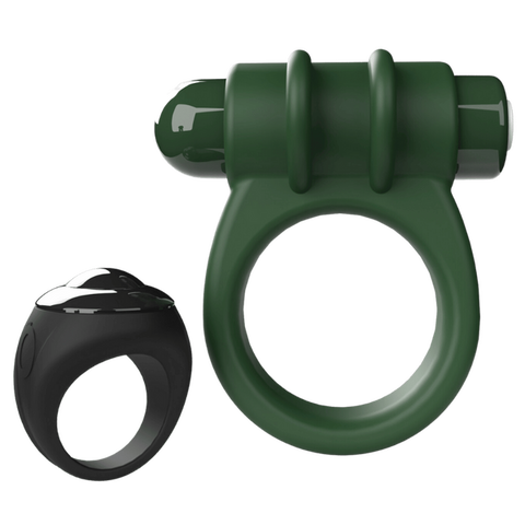 Remote Control Switch Vibe (Green) – Rechargeable Waterproof Double-Sided Vibrating Cock Ring > Cock Ring > Vibrating