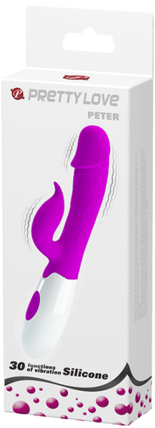 Peter 7.56 Inch G-Spot Rabbit Vibrator – 30 Function Dual Motor Rabbit Vibrator > Vibrators > Ladies > Rabbit