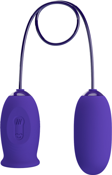 Daisy Licking & Vibrating Combination (Purple) > Vibrators > Ladies > Clitoral Vibrators and Stimulators