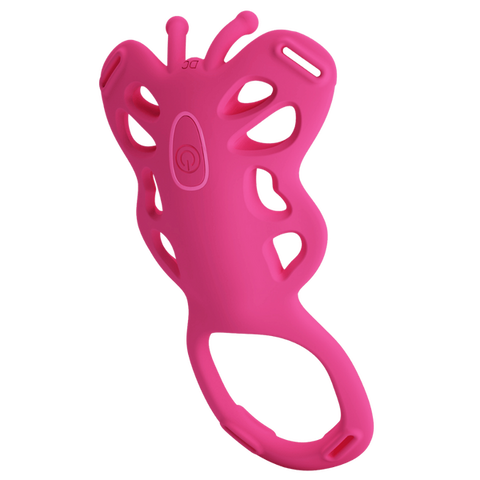PrettyLove Aethon – Rechargeable Strap-On Butterfly Massager With App Control and 10 Vibration Patterns