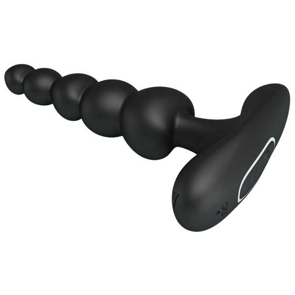 Corban Rechargeable Butt Plug – Flexible Graduated Anal Beads Sex Toy > Anal Range > Vibrating Butt Plugs