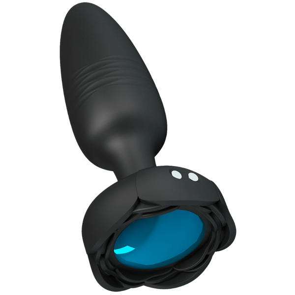 Tarion Light-Up Rechargeable Butt Plug – LED Flashing Silicone Butt Plug > Anal Range > Vibrating Butt Plugs