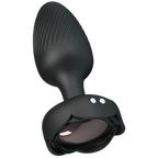 Varian Light-Up Rechargeable Butt Plug – LED Flashing Silicone Butt Plug > Anal Range > Vibrating Butt Plugs