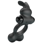 Yusuf Vibrating Cockring with Steel Balls – Waterproof Silicone Cock Ring > Sex Toys > Couples Toys