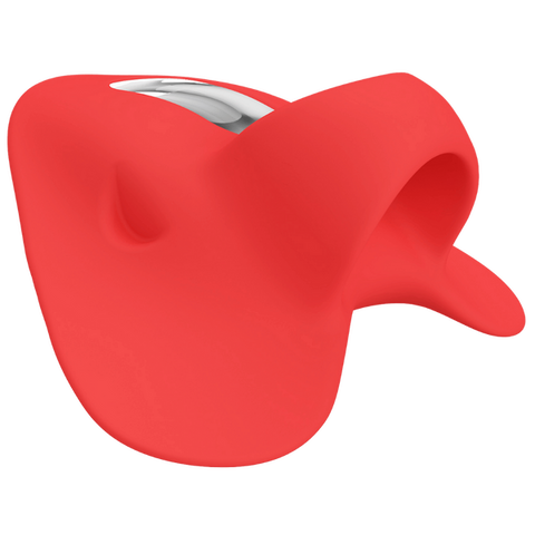 Rose Finger Vibrator Rechargeable Silicone with 7 Vibration Modes Soft Surface Vibrator > Vibrators > Finger Vibrators