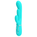 Shania 4in1 Multi-Function Rabbit Vibrator – Velvet Silicone 7 Vibration Settings > Vibrators > Ladies > Rabbit