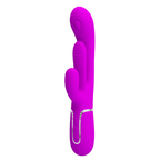 Shania 4in1 Multi-Function Rabbit Vibrator – Velvet Silicone 7 Vibration Settings > Vibrators > Ladies > Rabbit
