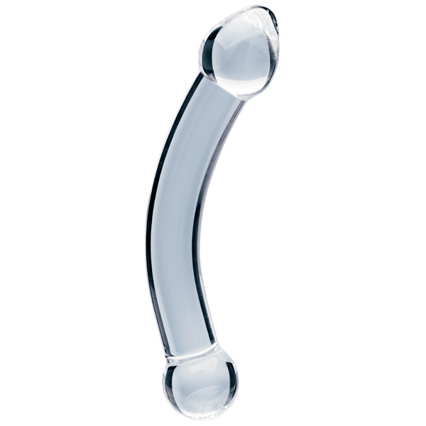 Celestial Purity 6.6 Inch Double-Ended Borosilicate Glass Dildo > Glass > Dildos