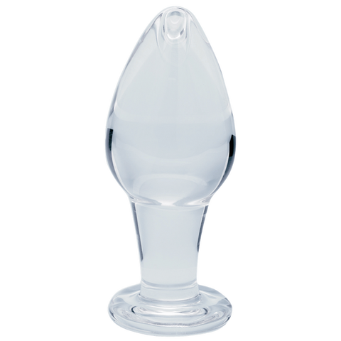 Utopian Bud Glass Butt Plug – Handcrafted 3.5 Inch Borosilicate Glass Plug > Glass > Toys