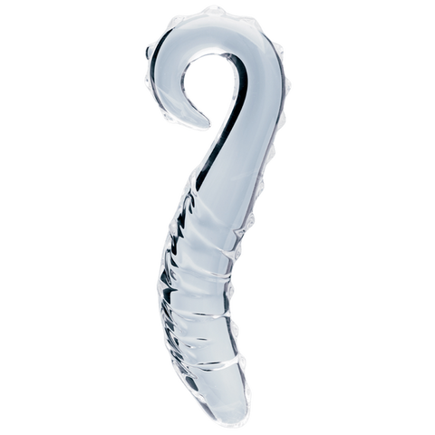 Hera’s Tempest – Premium Borosilicate 5.5 Inch Curved Glass Dildo > Glass > Dildos