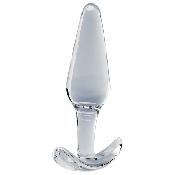Utopian Floret – Handcrafted 4.3 Inch Glass Butt Plug > Glass > Toys