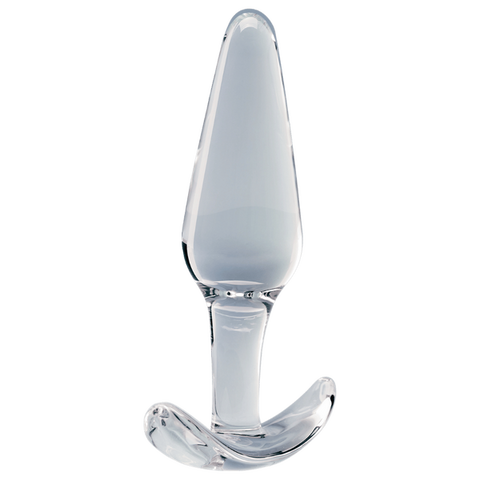 Utopian Floret – Handcrafted 4.3 Inch Glass Butt Plug > Glass > Toys