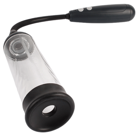 Vaczilla X19 Cylinder (Clear) – USB Rechargeable Penis Pump with Silicone Sleeve and Ring > Pumps > Penis Pumps
